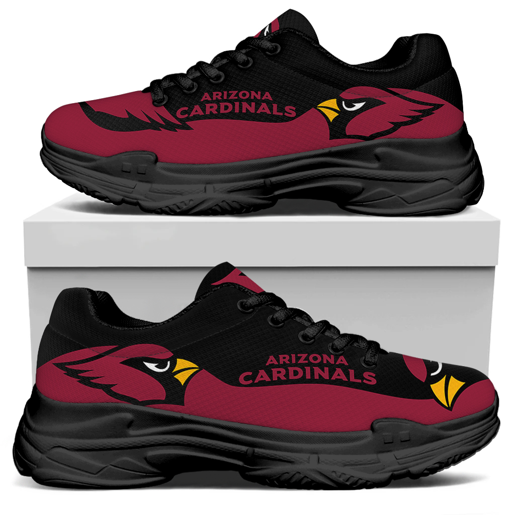 Men's Arizona Cardinals Edition Chunky Sneakers With Line 001